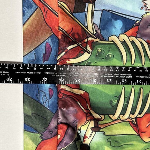 Rick & Morty 3D Hoodie Size M Graphic Cartoon Pullover All Over Print - Picture 8 of 10